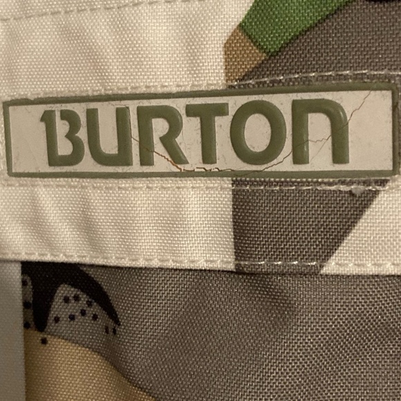 Burton Dryride Launch Ski /Snowboard jacket size XS Camo Houndstooth GUC - Picture 5 of 10
